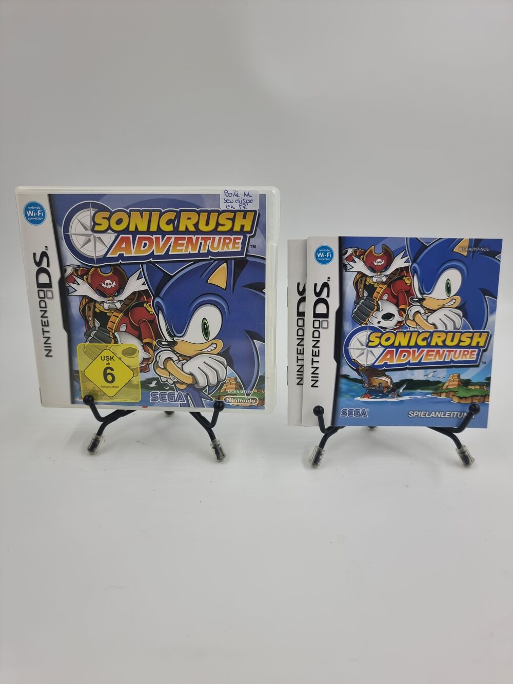 Jeu Nintendo DS Sonic Rush Adventure en boite, complet Consoles et jeux vidéos