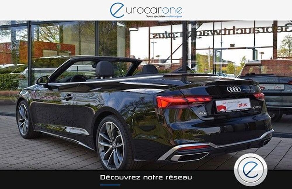A5 Cabriolet 40 TFSI 190 S tronic 7 S Line 2020 occasion 69007 Lyon