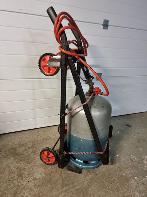 Br�leur de gaz sur diablo 45 Limoges (87)