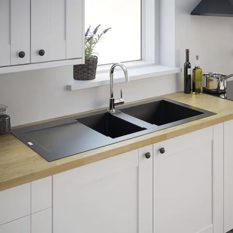 �vier en r�sine 2 bacs   Lavoisier   L.114 cm 110 Moussy-le-Neuf (77)