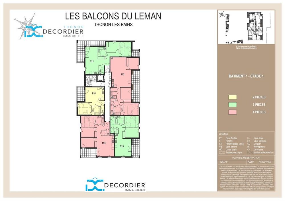 Vente Appartement T4 RDJ À VENDRE - THONON-LES-BAINS (74200) Thonon les bains