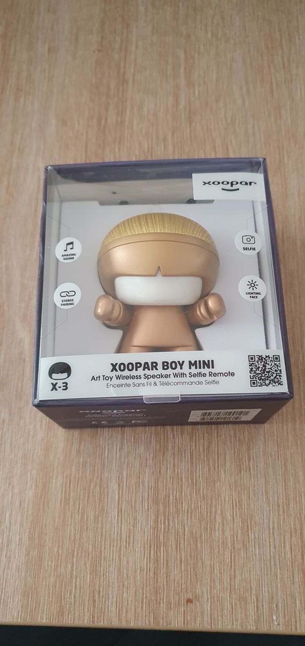 Enceinte Mini Xboy Xoopar NEUF (couleur or) Audio et hifi