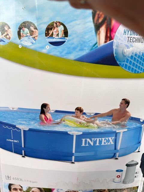 PISCINE TUBE +BACHE PROTECTION 130 Saint-Genis-de-Saintonge (17)
