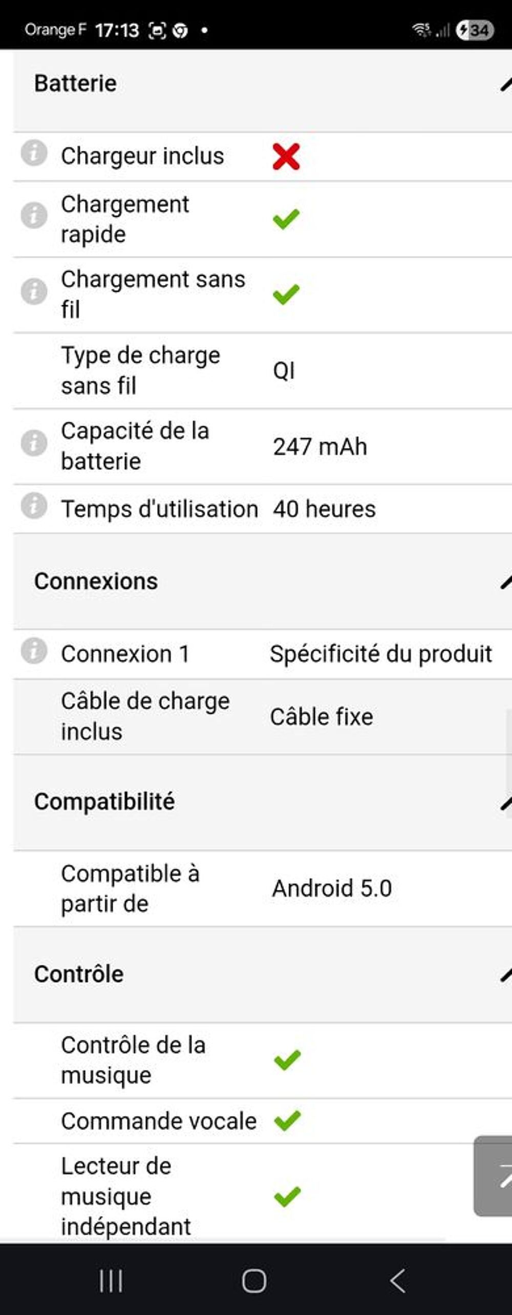 Montee GALAXY WATCH4 NEUVE Bijoux et montres