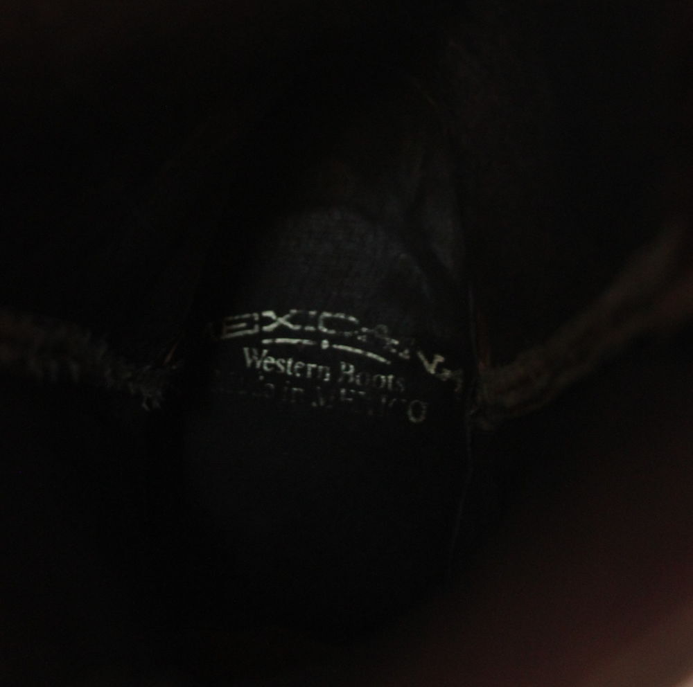Santiags Bottes cowboy MEXICANA authentiques Chaussures