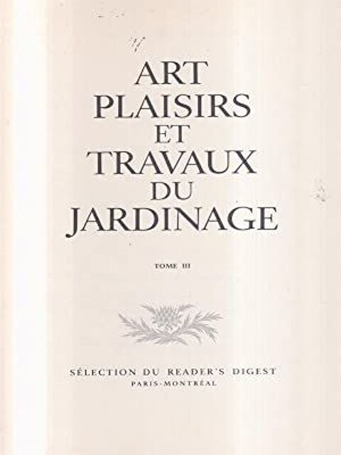 Art, plaisirs et travaux du jardinage, SRD 1967, tomes 2&3  2 Ervy-le-Châtel (10)