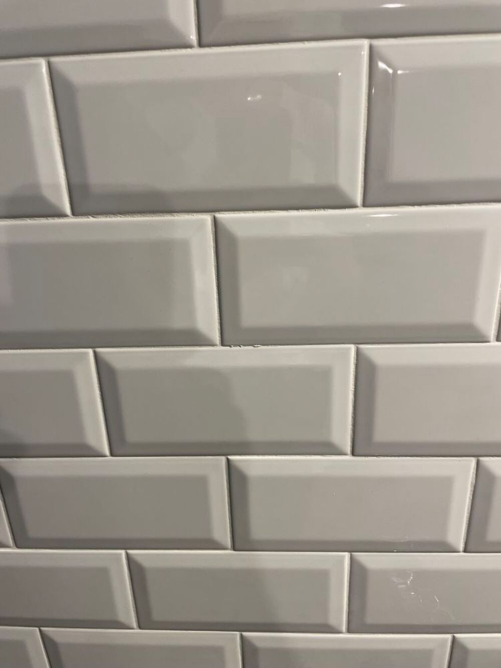 carrelage m&eacute;tro blanc Bricolage