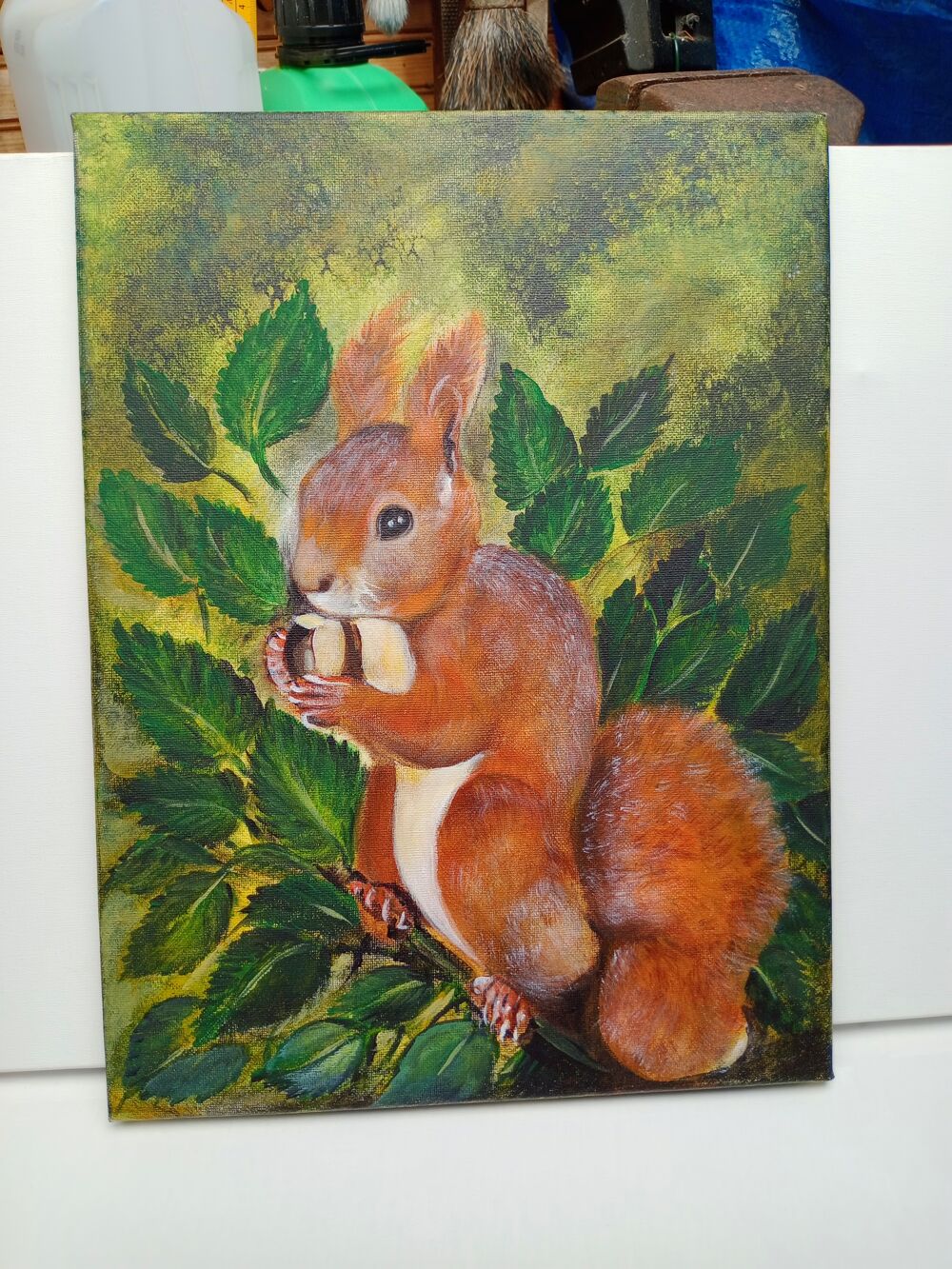 Tableau peint par une passionn&eacute;e de peintures
Décoration