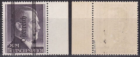 Timbres Timbres EUROPE-AUTRICHE Libration 1945 YT 573A 14 Lyon 5 (69)