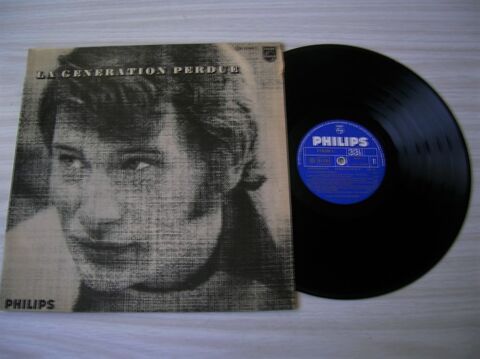 33 Tours JOHNNY HALLYDAY La génération perdue 77 Nantes (44)