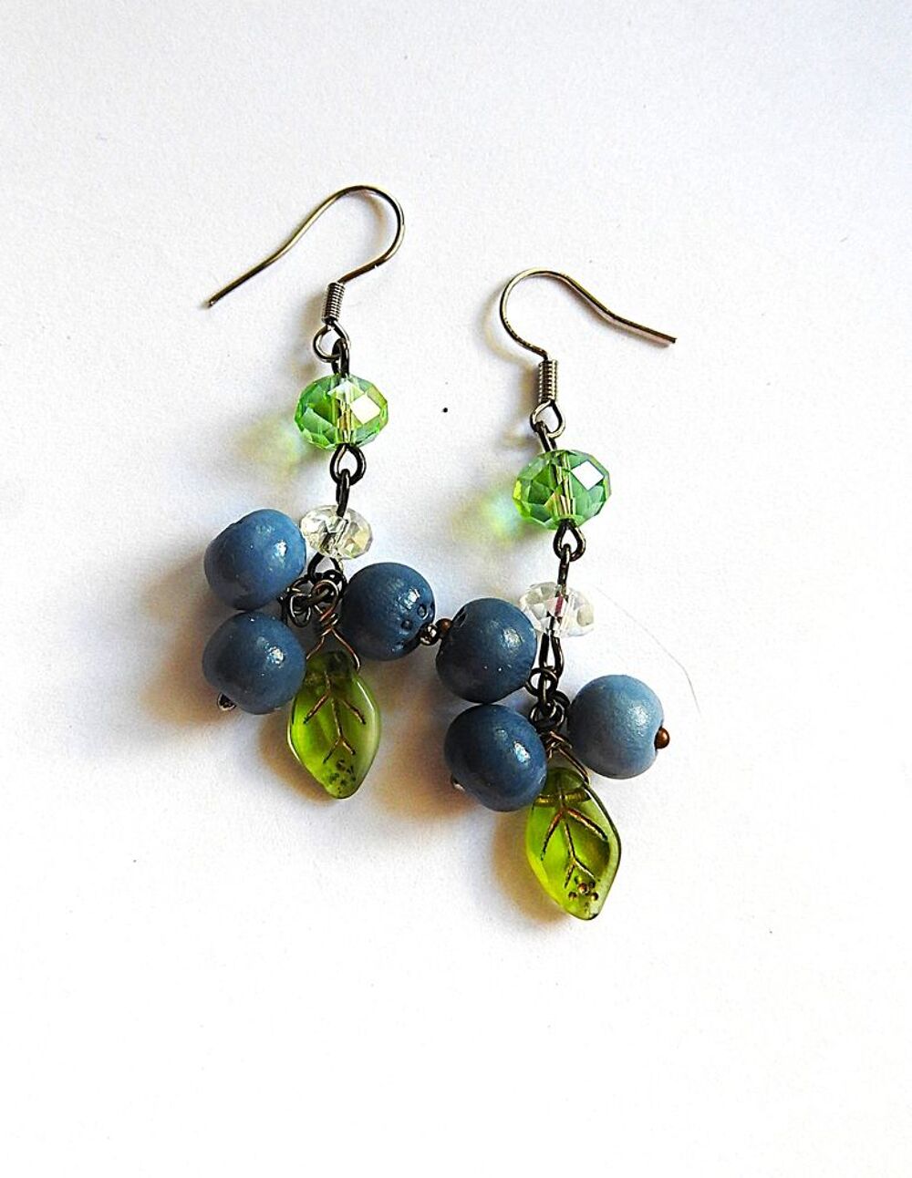 boucles d'oreilles Myrtilles Bijoux et montres