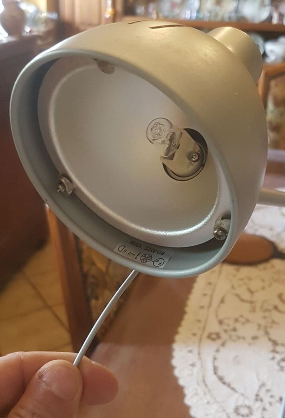 Lampe halog&egrave;ne Flexo Electroménager