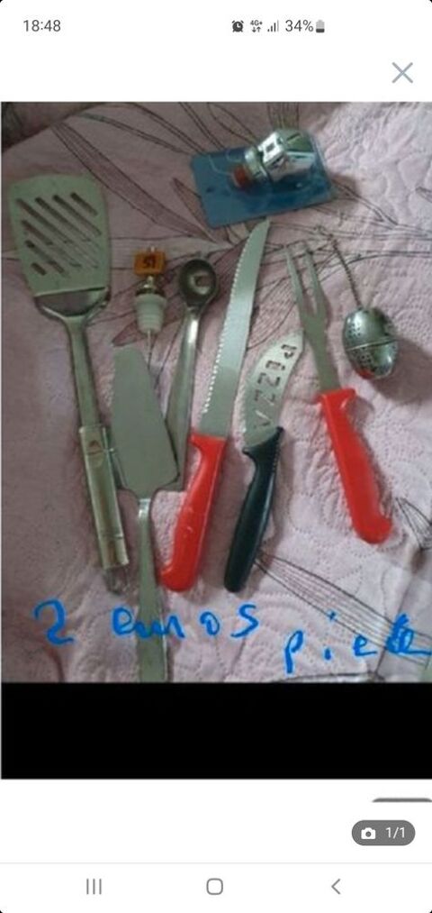 ustensiles cuisine 2 euros pi�ce 2 Bron (69)