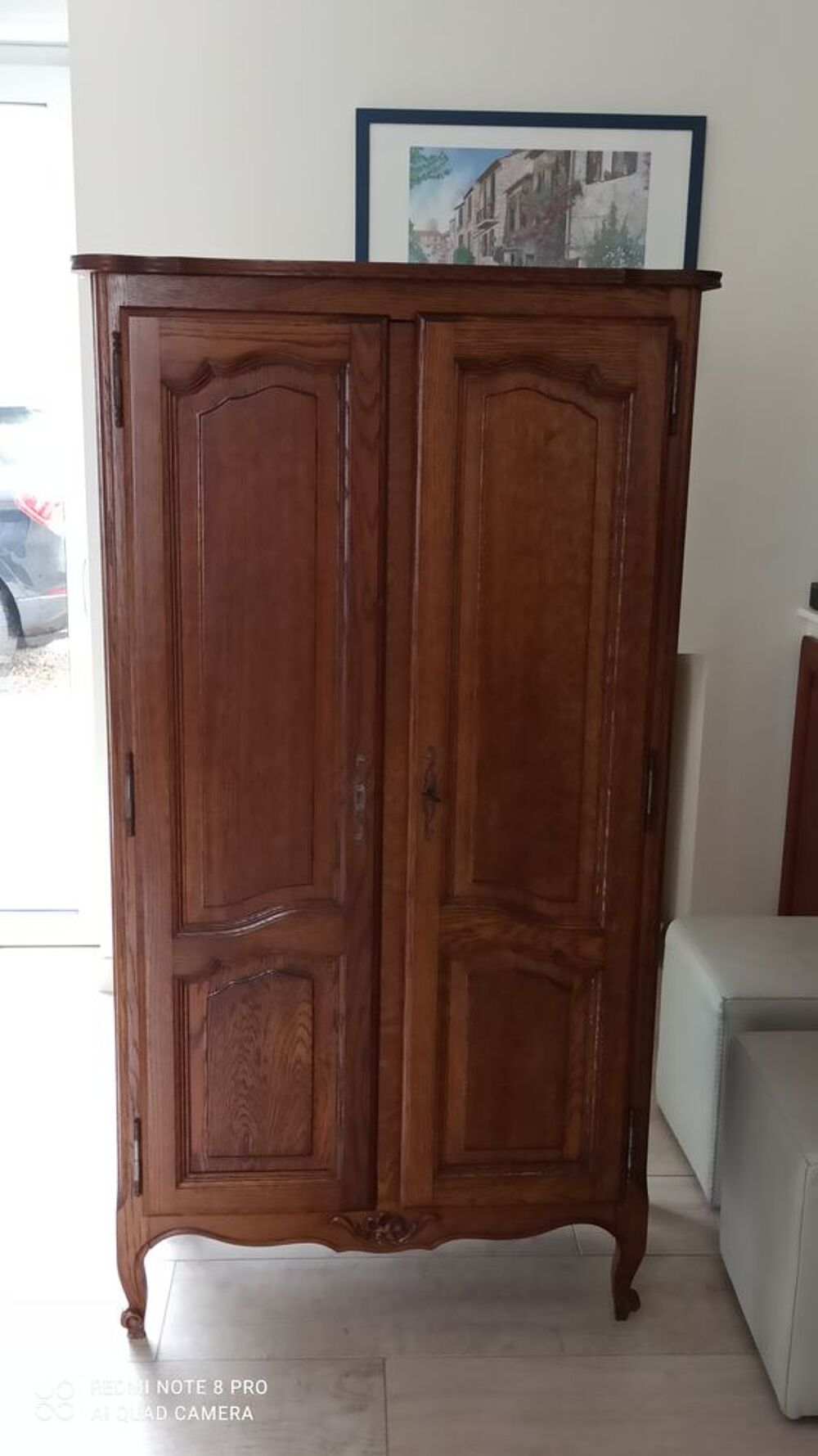 Armoire en bois en 2 parties Meubles