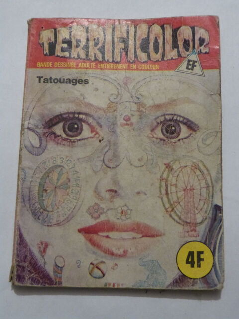 BD ADULTES TERRIFICOLOR N° 47 TATOUAGES 3 Brest (29)