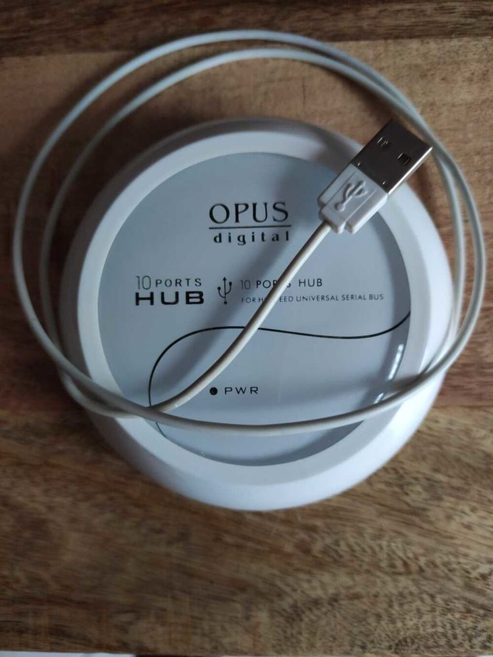 Hub Opus Digital 10 ports USB Matériel informatique