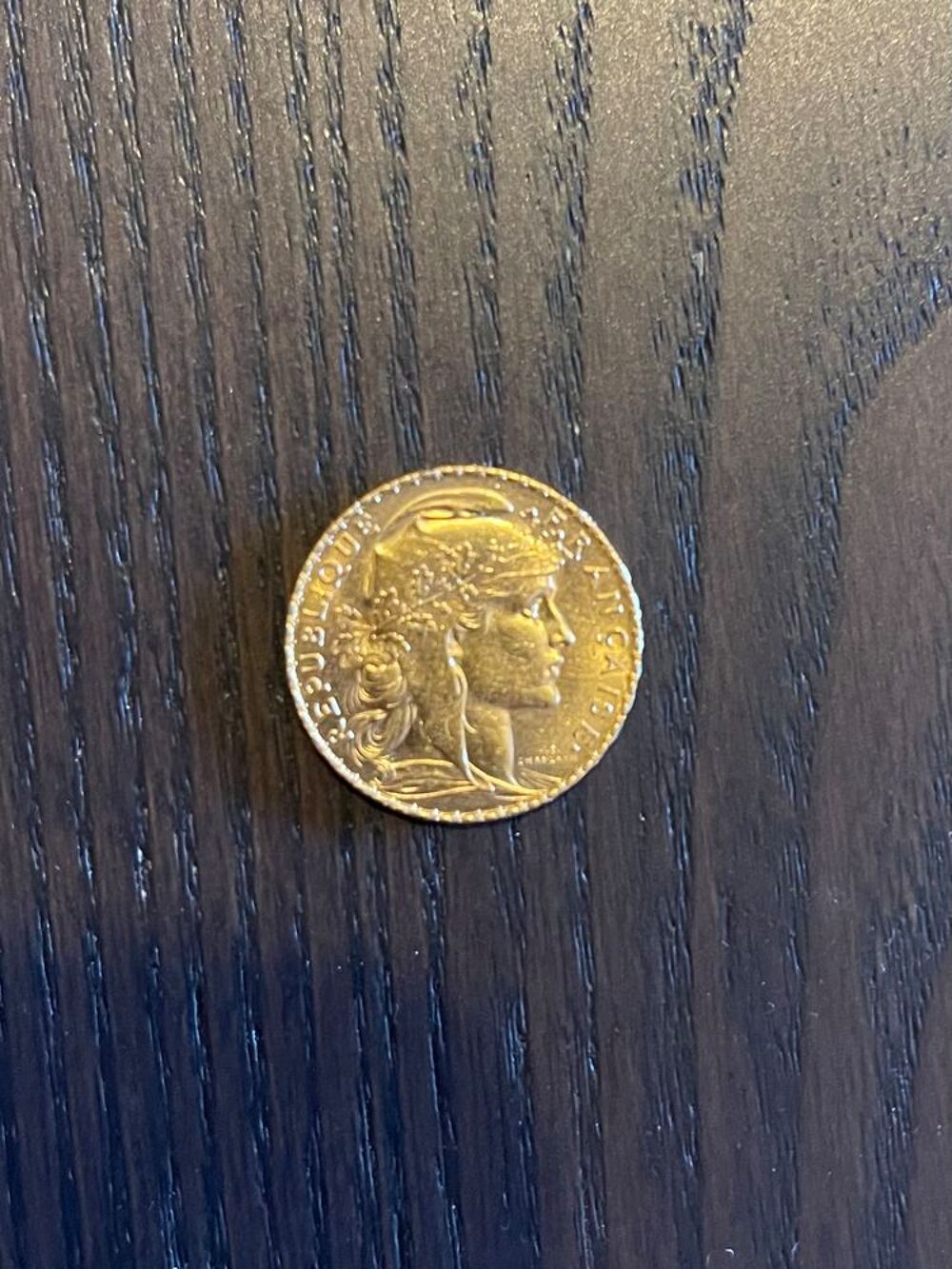 Pi&egrave;ce 20 francs or 1914 