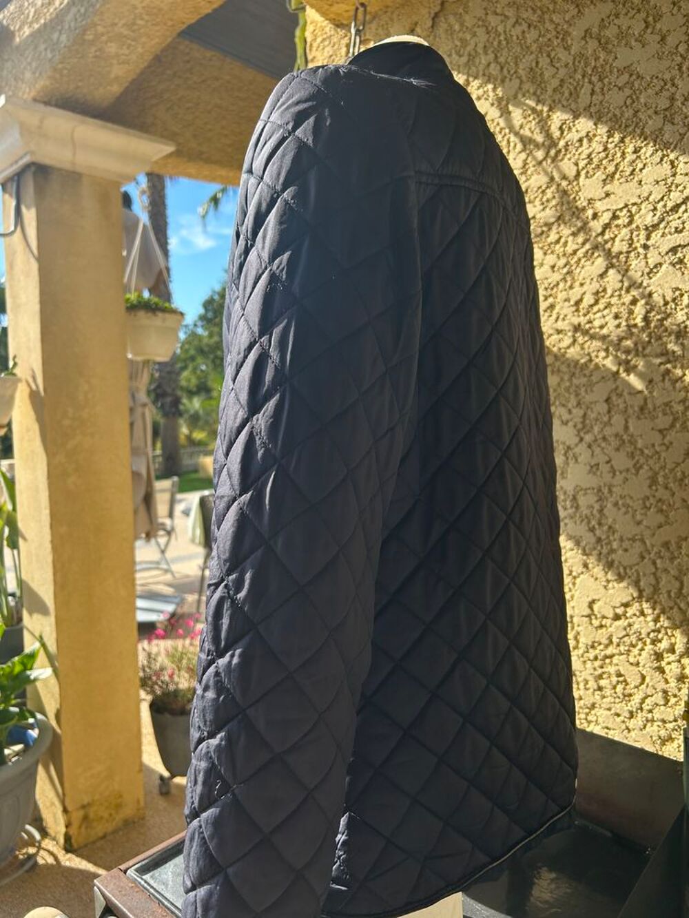 Veste matelass&eacute; femme bleu marine taille L Vêtements