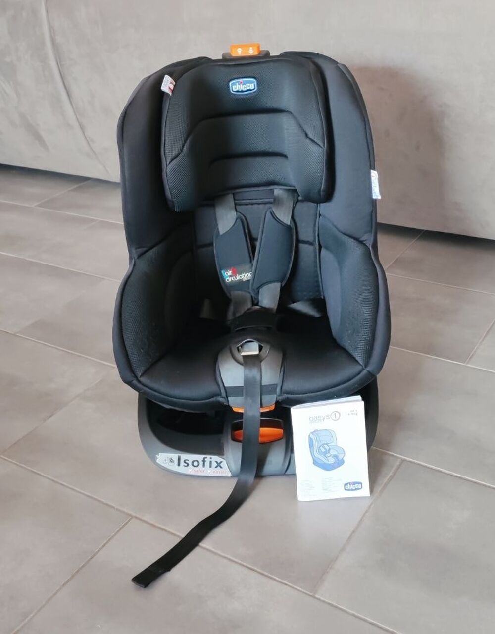 Si&egrave;ge-Auto inclinable Isofix Oasys - Groupe 1 - Noir - Chicco Puriculture