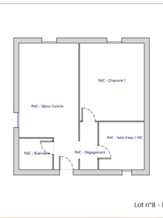  Maison à vendre 3 pièces 50 m²