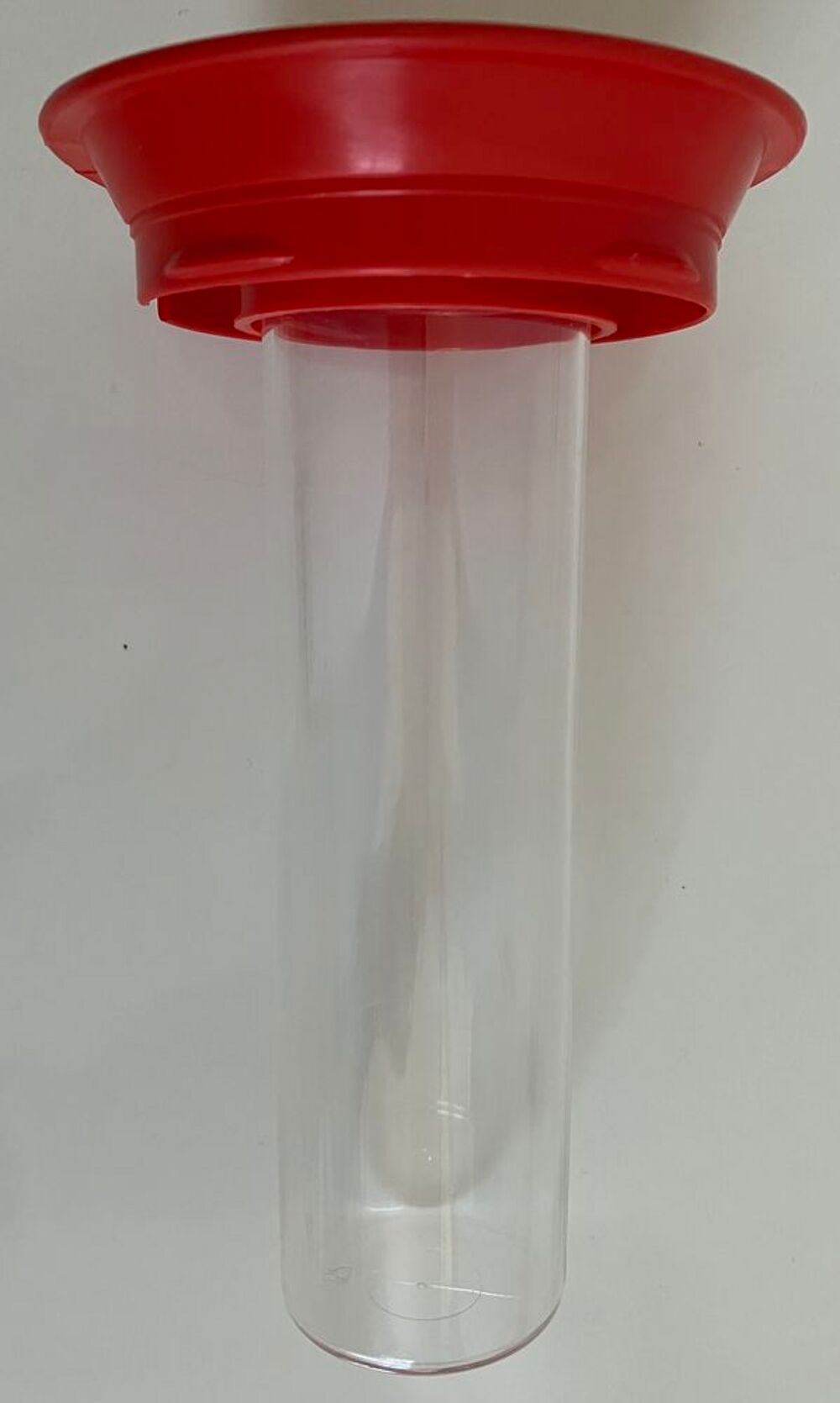 Grand pichet ancien (~1970), "CERVE", en verre + couvercle e Décoration
