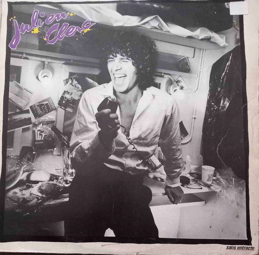 JULIEN CLERC / 8 X DISQUES VYNIL 33 TOURS CD et vinyles