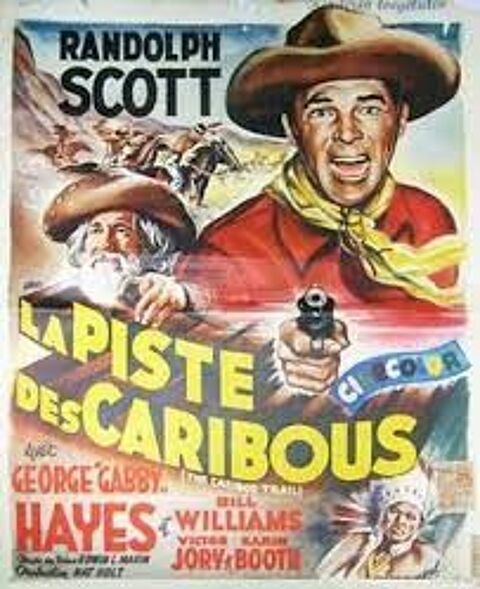 Rare film :   La piste des caribous   35 Saint-M�dard-en-Jalles (33)