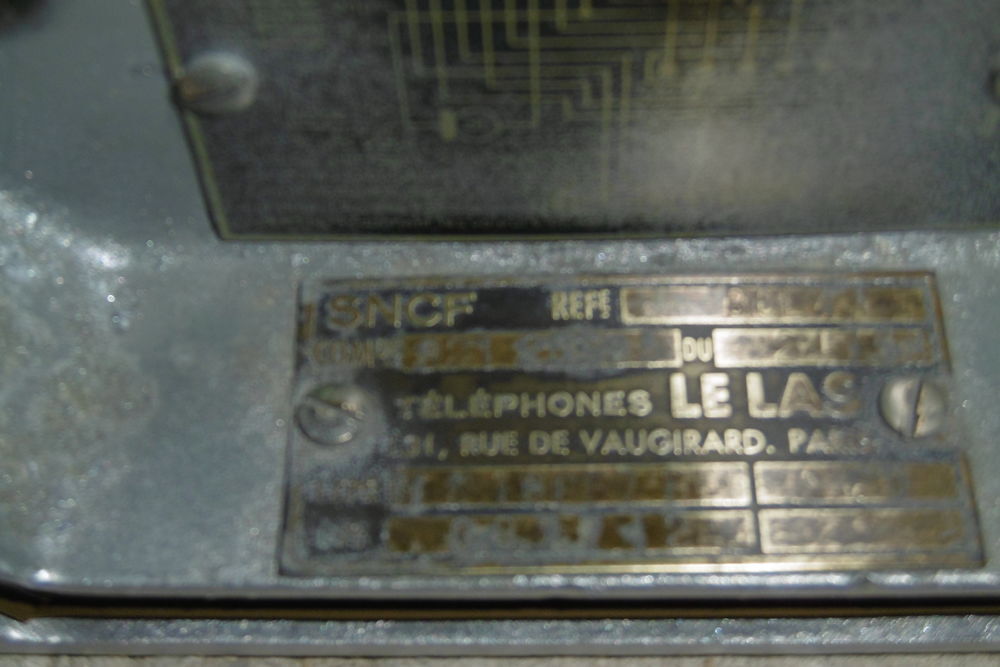 T&eacute;l&eacute;phone SNCF ancien, vintage, d&eacute;coration, loft 150 euros 