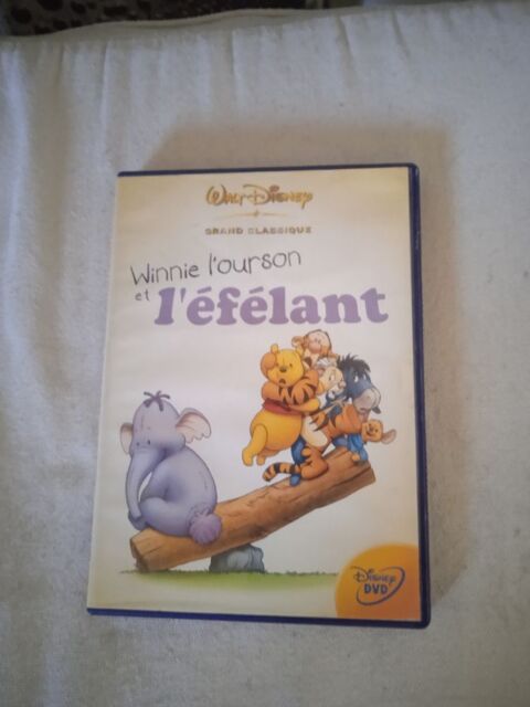DVD Winnie l'Ourson et l 'Efélant
2005
Excellent état
En 10 Talange (57)