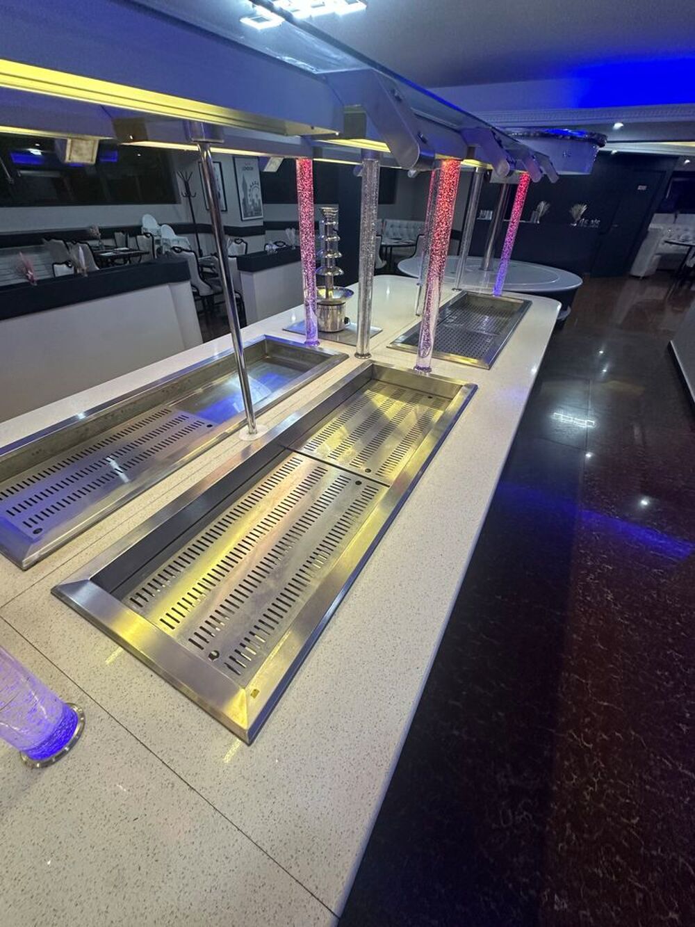 meuble de buffet &agrave; volont&eacute; froid et chaud 