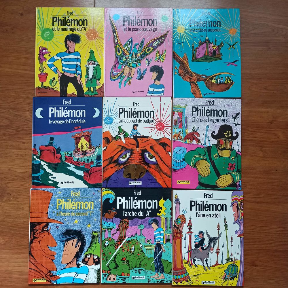 Lot bds philemon Livres et BD