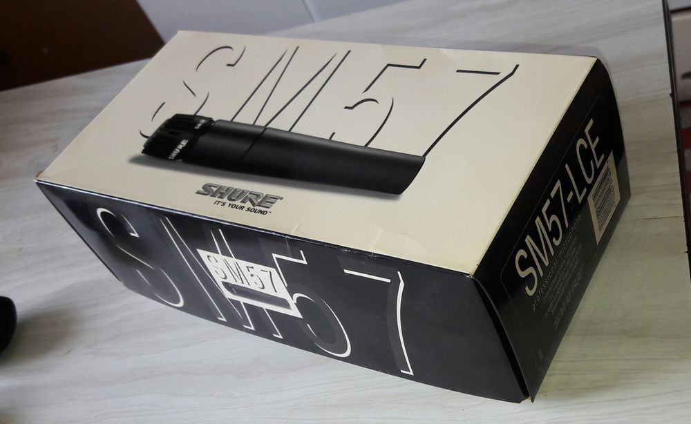 Micro Shure SM57 LCE avec accessoires Instruments de musique