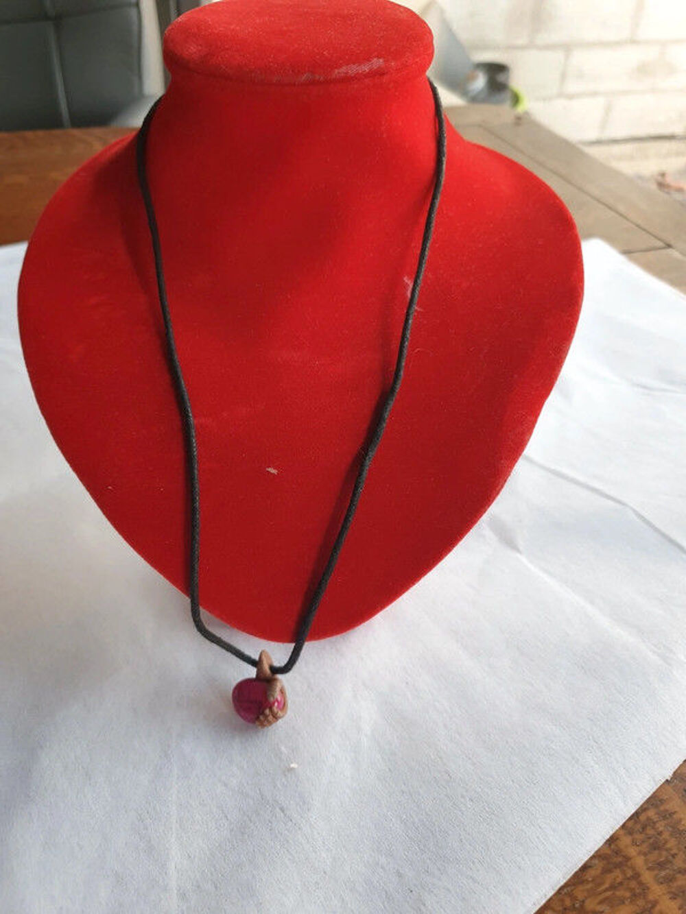 Collier main prenom audrey sur pierre Bijoux et montres