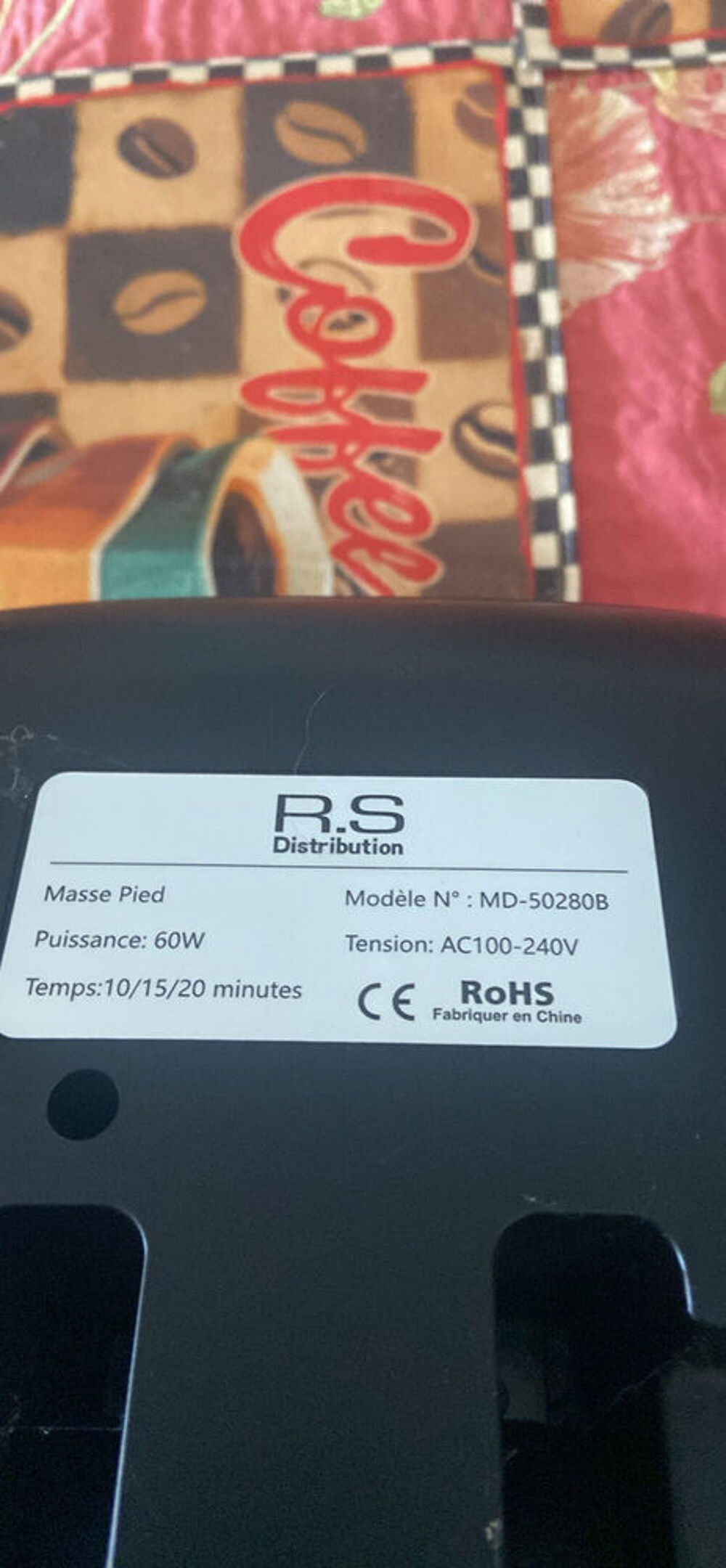 masseur de pied Electroménager