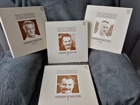 COFFRETS VINYLES BRASSENS 70 Le Plessis-Bouchard (95)