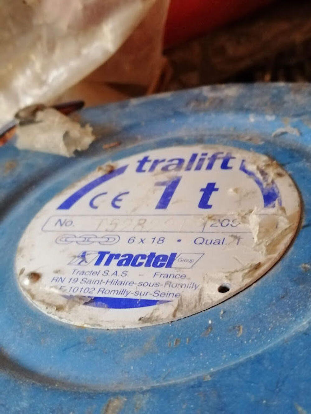   Palan Tractel 