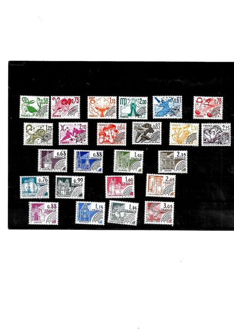 Timbres de FRANCE Préoblitérés 0 Mulhouse (68)