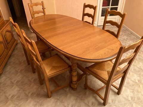 Table extensible en bois massif (prix ngociable) 330 Paris 19 (75)