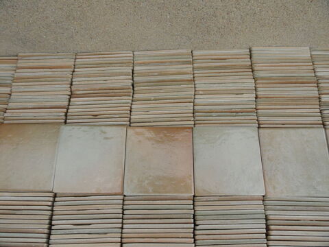 Carreaux de faience de réemploi 45 Sablé-sur-Sarthe (72)