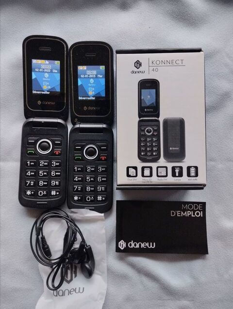 Téléphones Danew Konnect 40 - Double SIM 30 Reims (51)