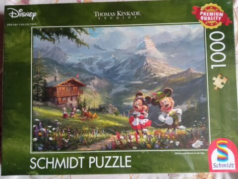 Puzzle Schmidt Disney:Mickey&Minnie dans les Alpes. Delincourt (60)