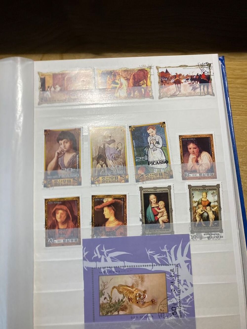 Album timbres Asie 