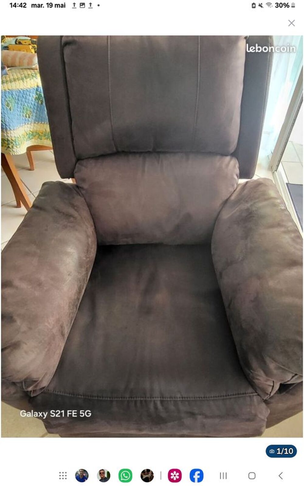 Fauteuil &eacute;lectrique releveur Meubles