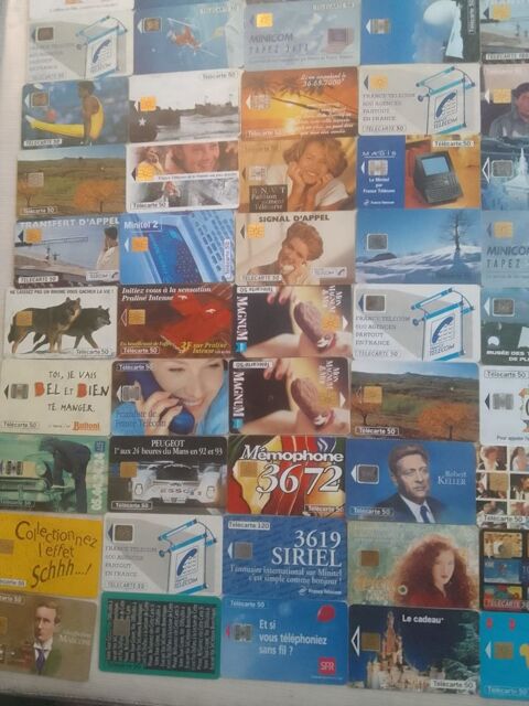 74 Cartes t�l�phoniques France Telecom. 200 Stains (93)
