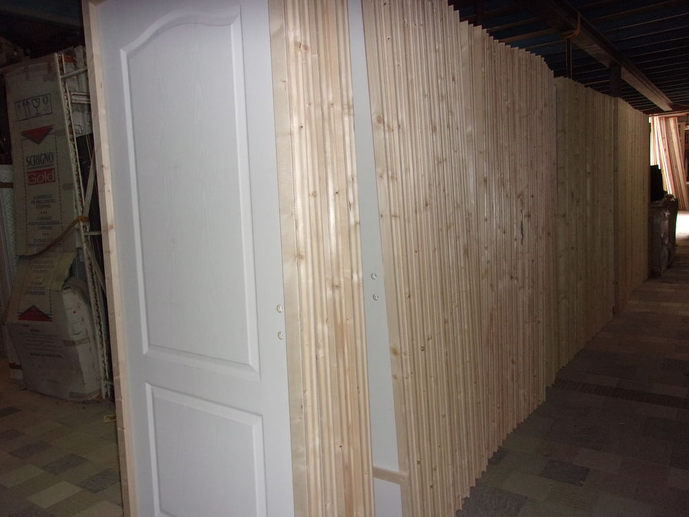 Portes diverses INT&Eacute;RIEURES Postform&eacute; ou lisse + porte isothermique (Isol&eacute;e Garage/habitation) Bricolage