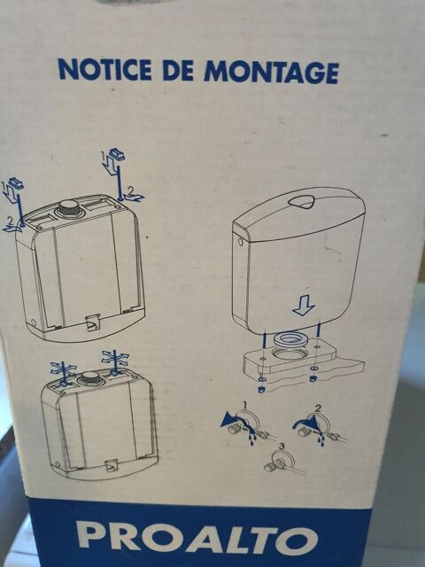 RESERVOIR WC ATTENANT PVC Dieuze (57)