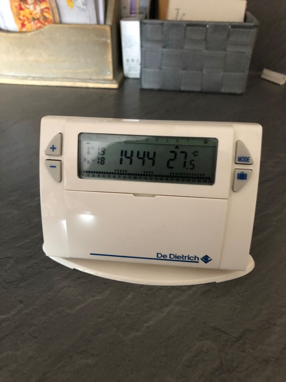 thermostat sans fil radio pour chaudi&egrave;re fioul ou gaz Bricolage
