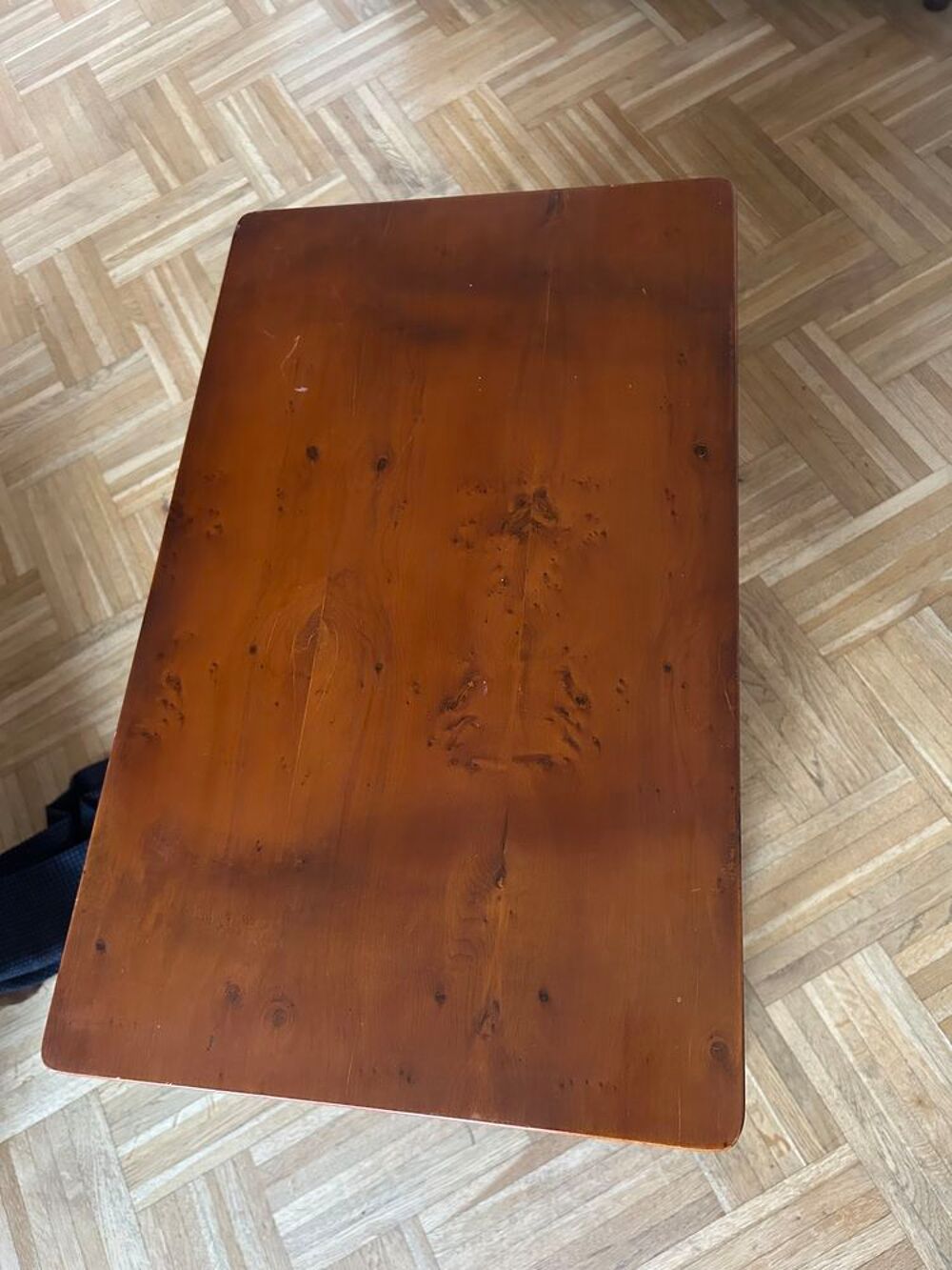 Meuble TV vintage en bois massif merisier parfait &eacute;tat Meubles