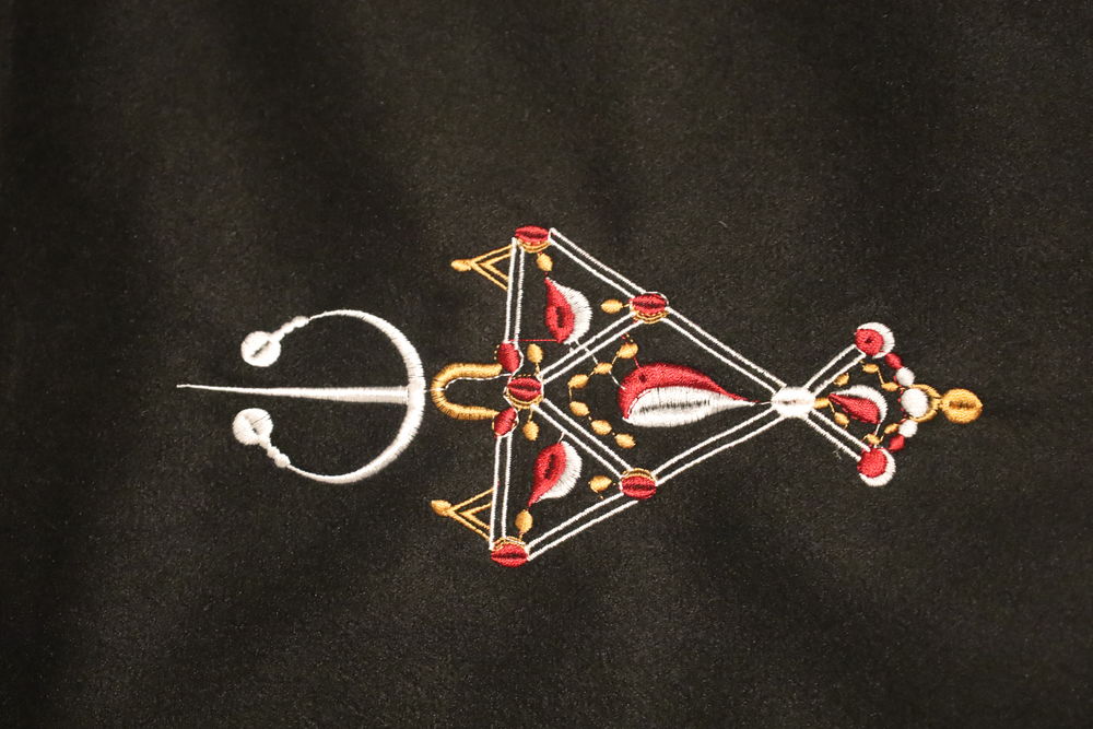 Poncho Artisanal Noir Vêtements