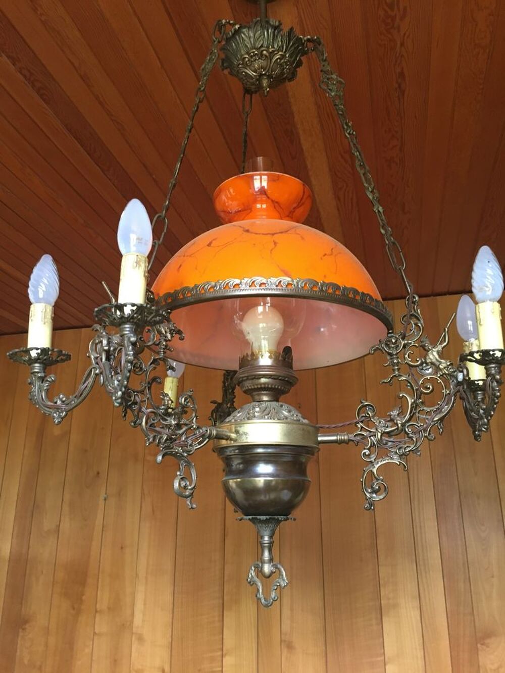 Superbe lampe vintage Dcoration